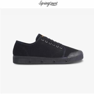 Spring Court G2 low heavy twill black