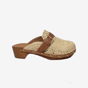 StringArt Clog Crochet, beige