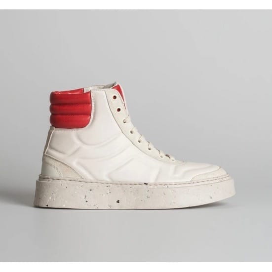 OA non, basket white-red - Afbeelding 2