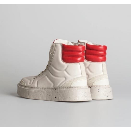 OA non, basket white-red - Afbeelding 3