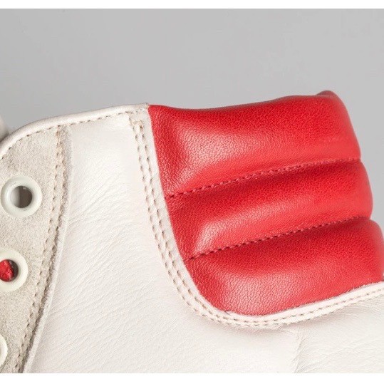 OA non, basket white-red - Afbeelding 4