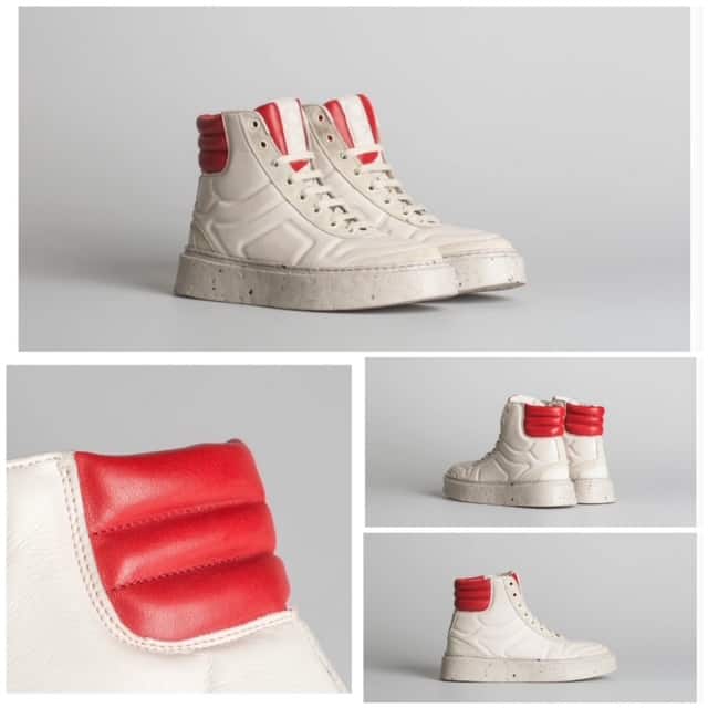 OA non, basket white-red - Afbeelding 6