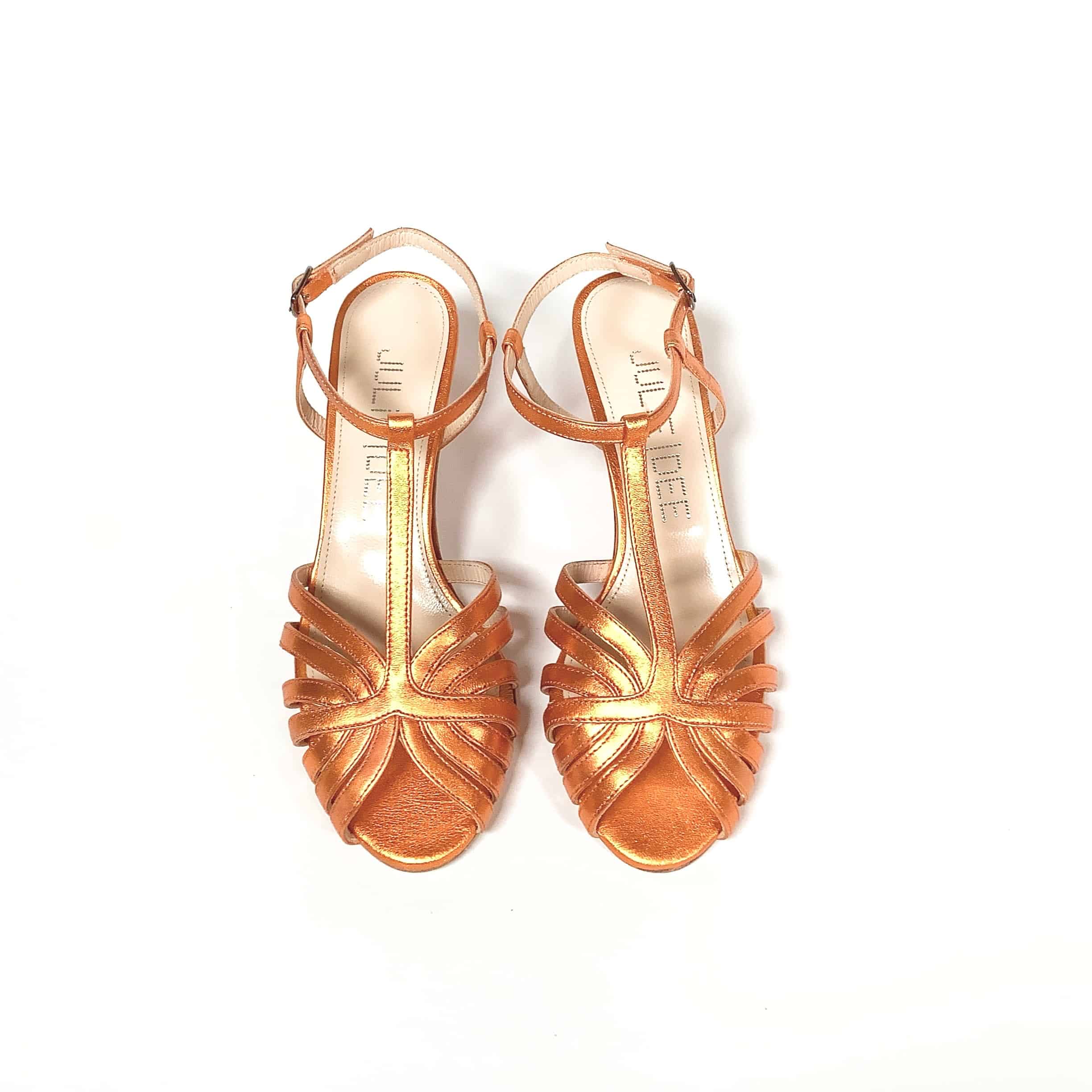 Julie Dee elegant sandal, Jelly-orange - Afbeelding 2