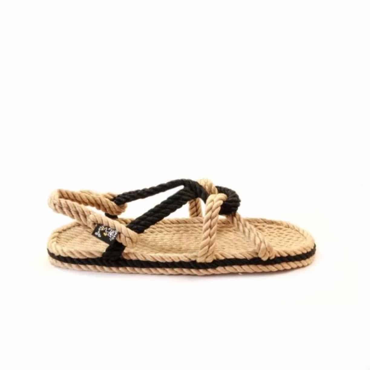 Nomadic State of Mind, MM rope Girls-sandal, Beige-black - Afbeelding 2