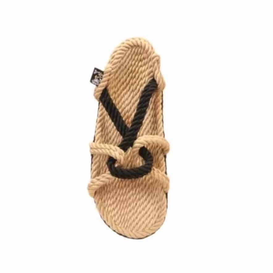Nomadic State of Mind, MM rope Girls-sandal, Beige-black - Afbeelding 3