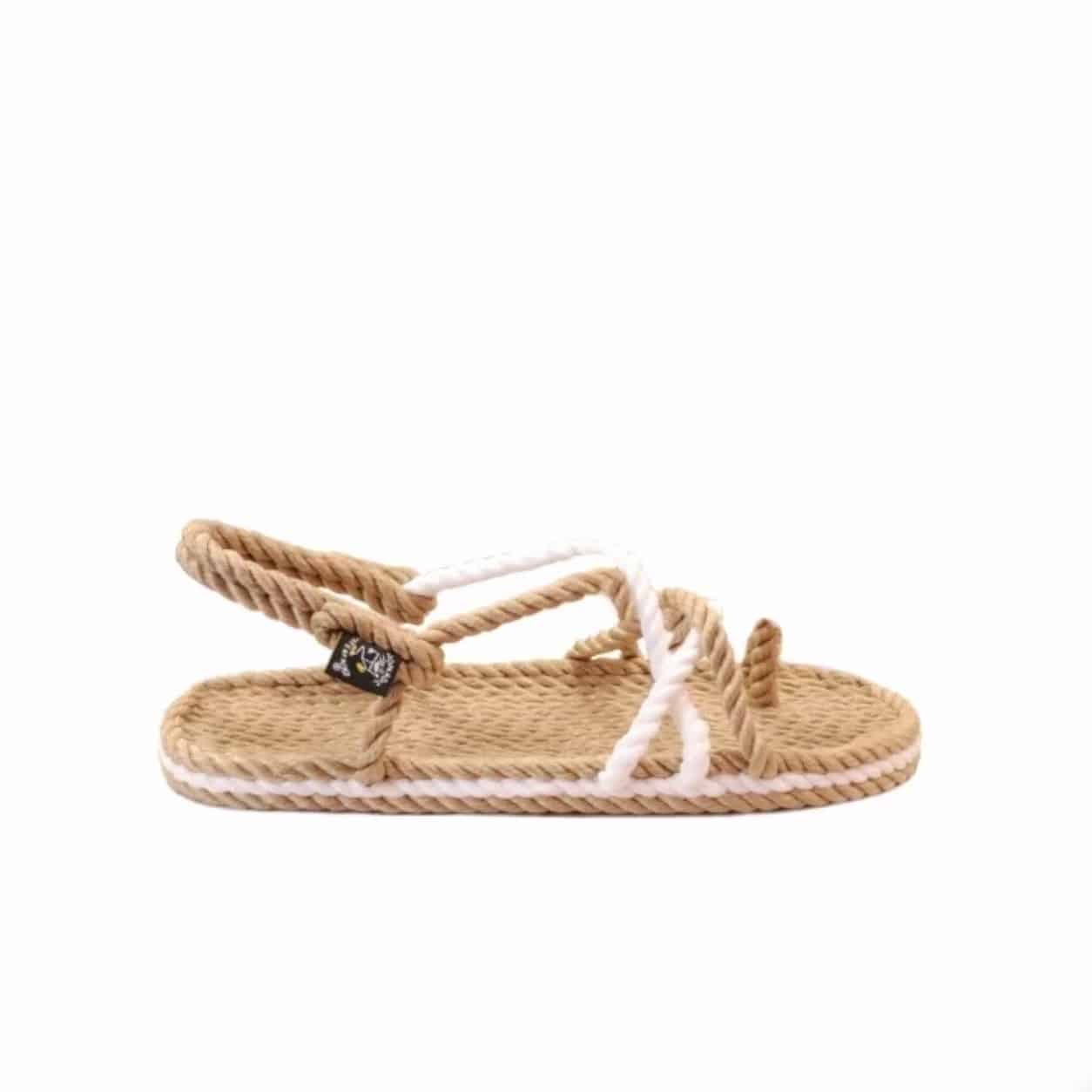 Nomadic State of Mind, Toe Joe rope sandal, Beige-white - Afbeelding 3