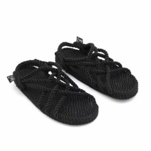 Nomadic State of Mind, JC rope Boys-sandal, Black