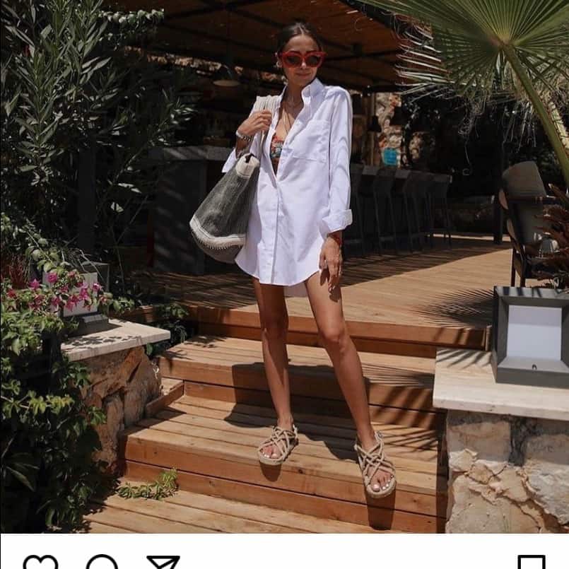 Nomadic State of Mind, MM rope Girls-sandal, Beige-black - Afbeelding 4