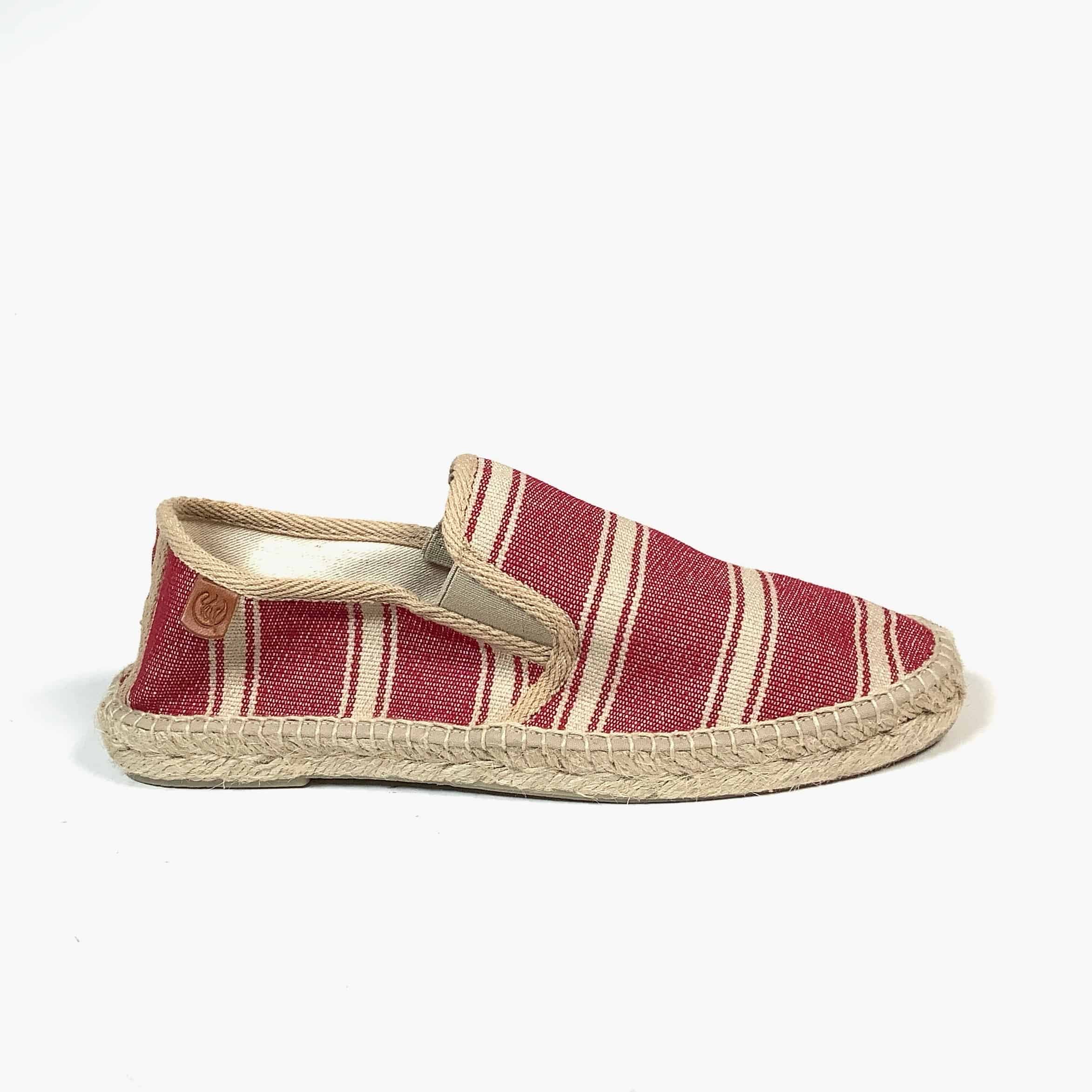 Suyute, espadrille Burdeos-red
