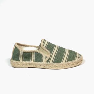 Suyute, espadrille Kaki-green