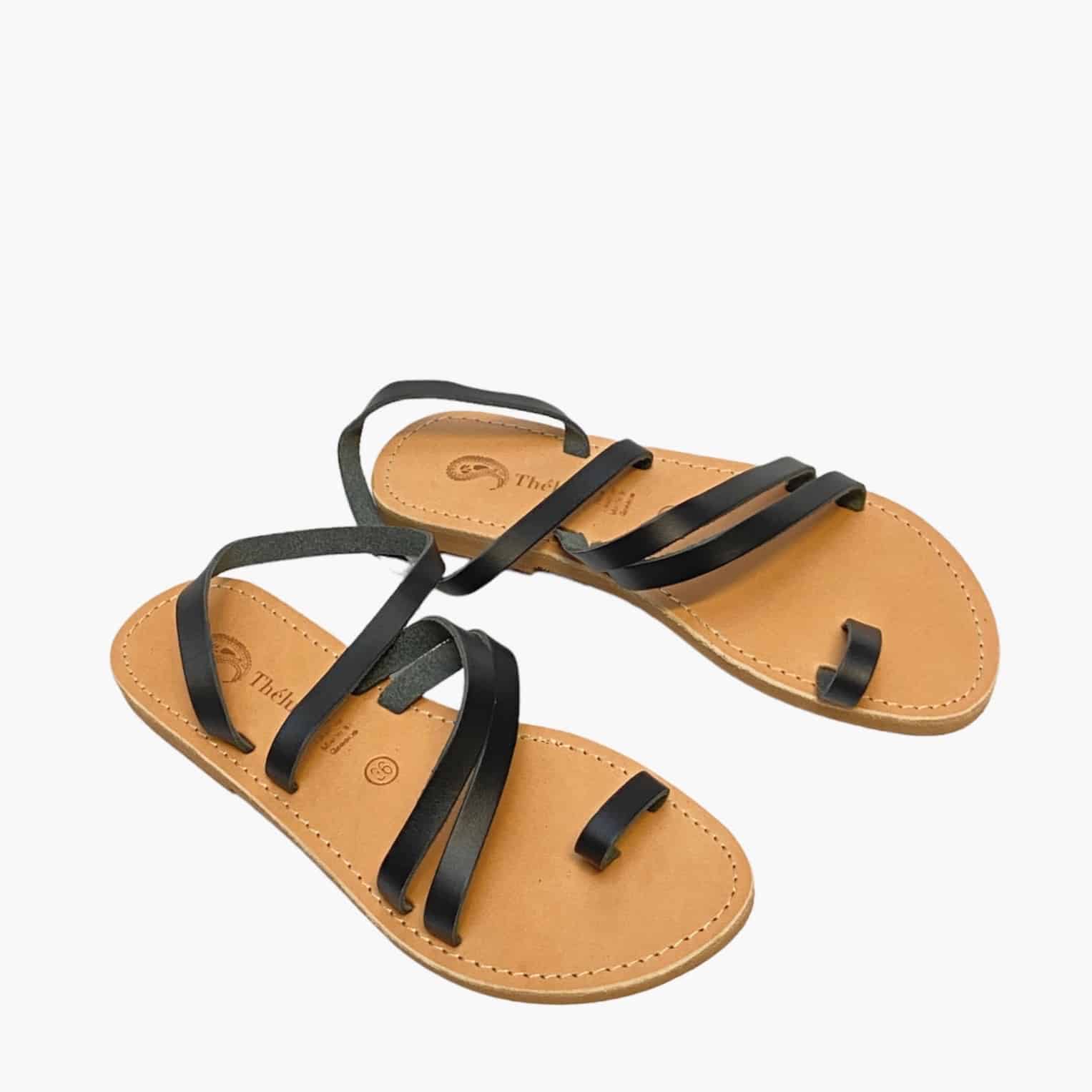 Théluto Agatha sandal, black