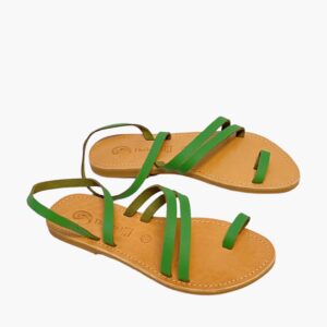 Théluto Agatha sandal, vert pomme