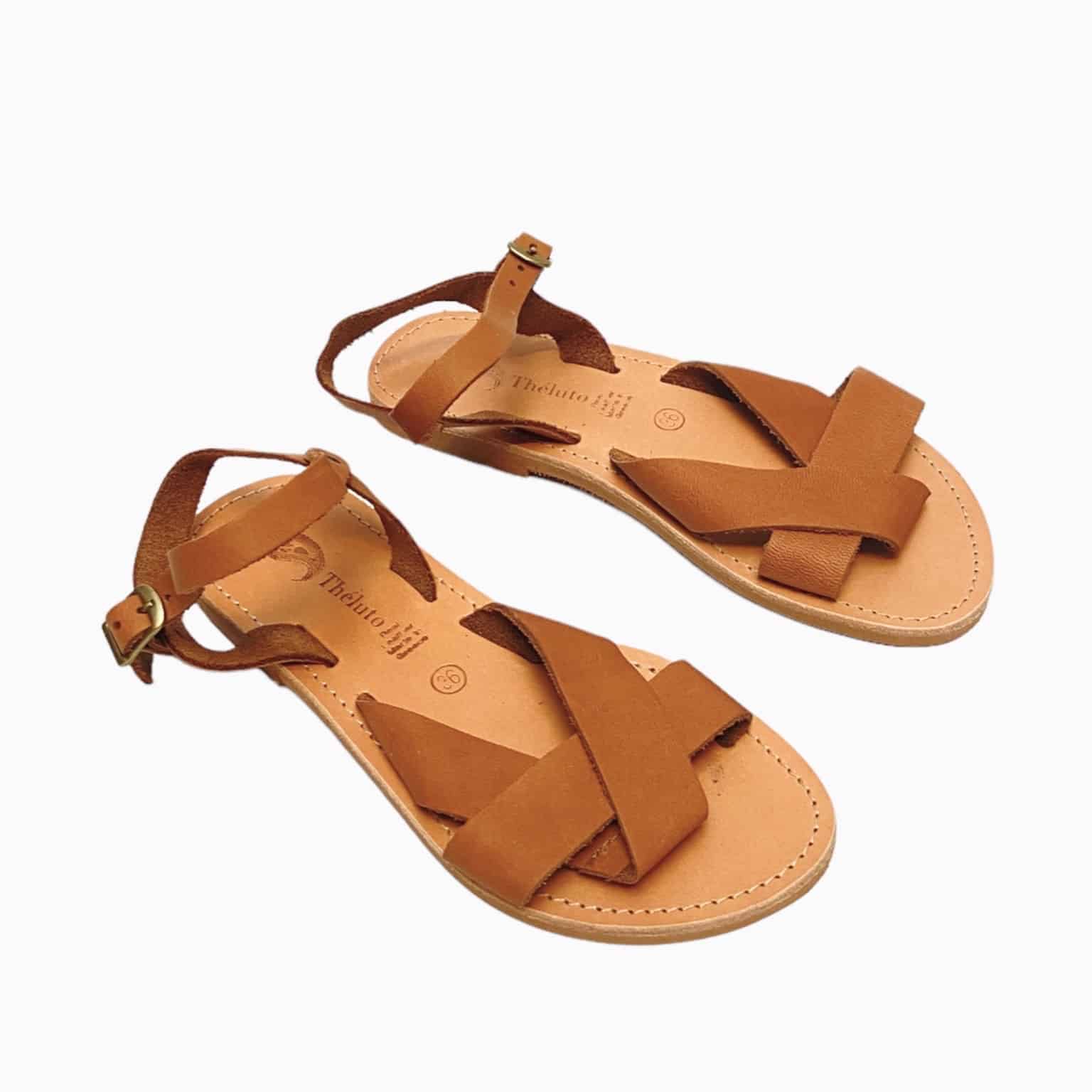 Théluto Delphine sandal, Camel