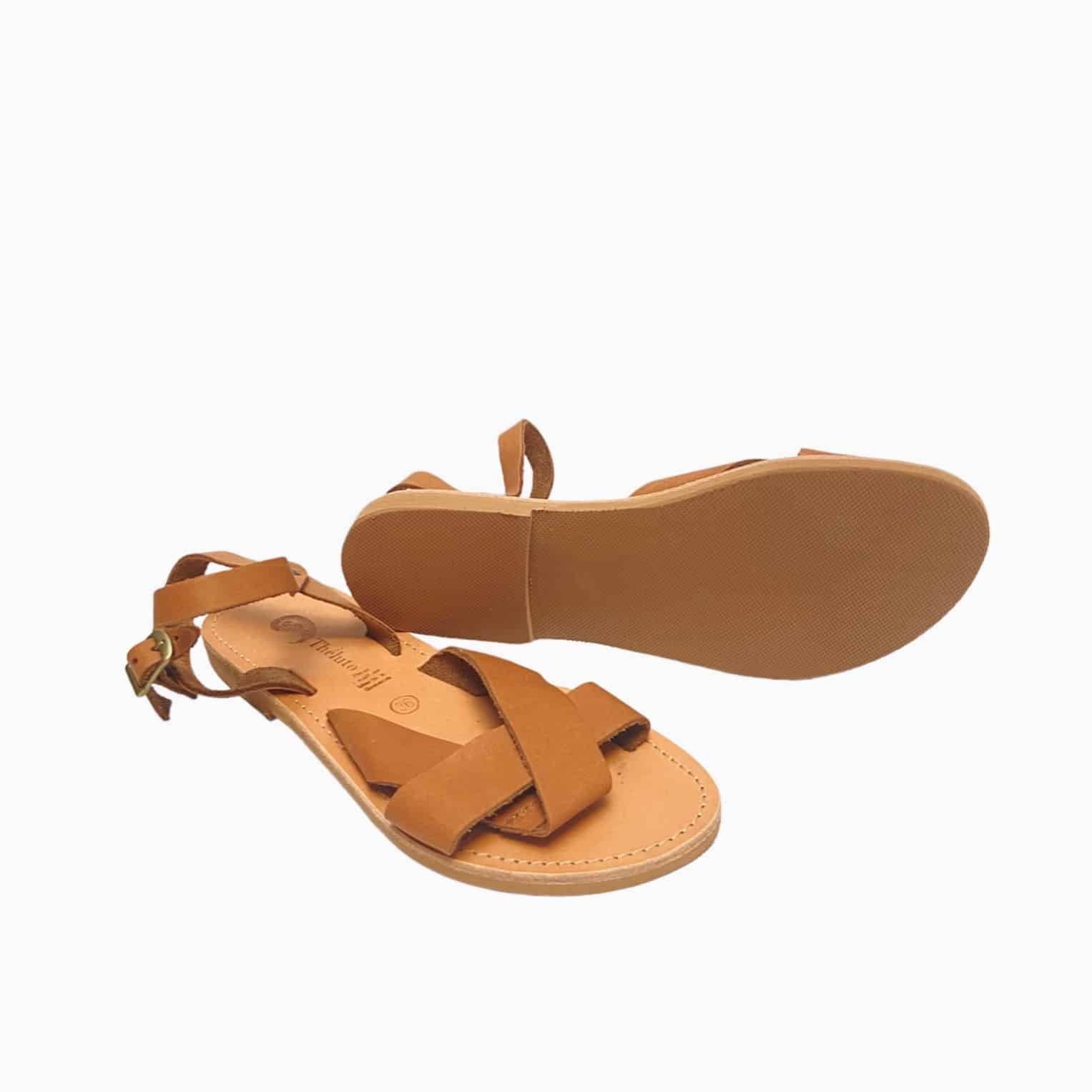 Théluto Delphine sandal, Camel - Afbeelding 2