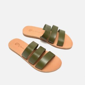 Théluto Ines, olive-green