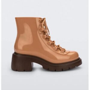 Melissa rain bottine, Bronze beige
