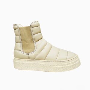 OCRA padded Chelsea boot, Milk-white
