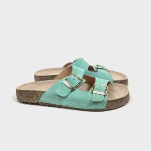 OCRA buckle sandal, washed Mint