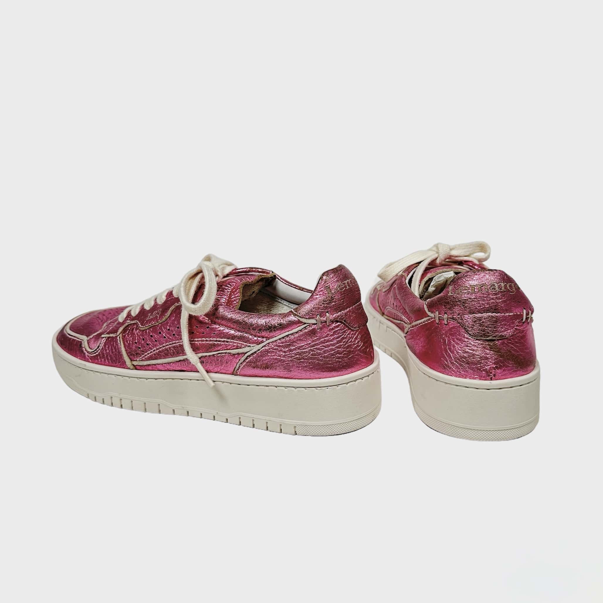 Lemargo handmade sneaker, washed Rosa - Afbeelding 3