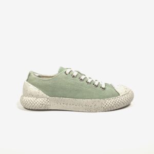 As Portuguesas Cotton shoe, light green