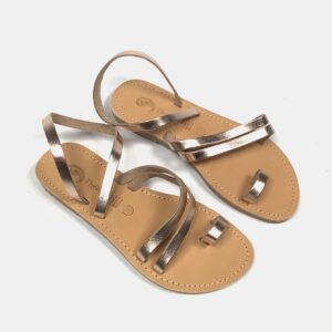 Théluto Agatha sandal, Bronze-copper