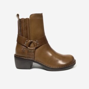 Fly London, Mebi cow-girl zipboot, Camel