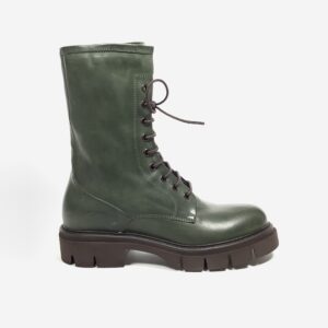 Hundred 3/4 zip-bottine, salvia green