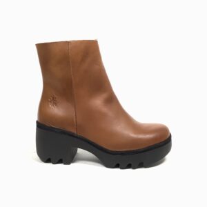 Fly London, toor thick sole boot, mid brown