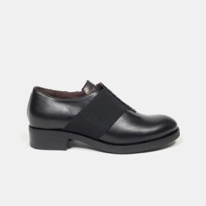 Le Bohémien stretch shoe, black-print